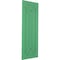 Ekena Millwork True Fit PVC San Carlos Mission Style Fixed Mount Shutters, Lilly Pads, 15W x 53H, PR TFP001SC15X053LP - alternate 7